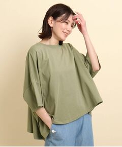 Z of zampa Organic サスティナコットンドルマンスリーブTシャツ