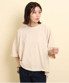 Z of zampa Organic サスティナコットンドルマンスリーブTシャツ