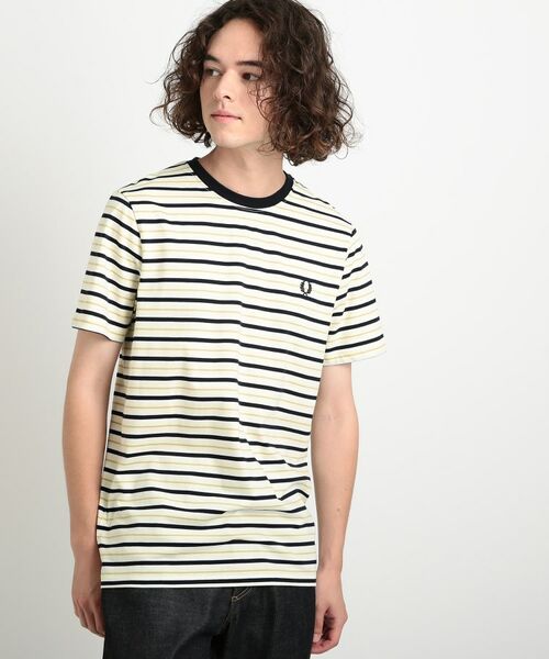 FRED PERRY ボーダーTシャツ