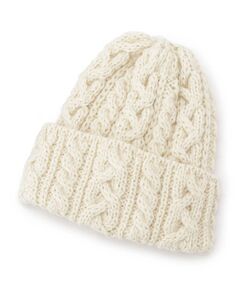 Dessin / デッサン ニットキャップ | British　Knitwear ケーブルワッチ