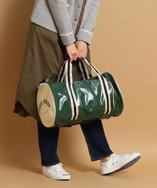 FRED PERRY(フレッドペリー) Classic Barrel Bag （ボストンバッグ