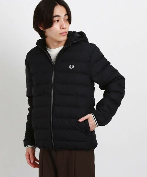 FRED PERRY フレッドペリー　ナイロンブルゾン　ジャケット　L  中綿