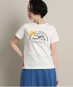 ロゴプリントTシャツ＜XS~L＞