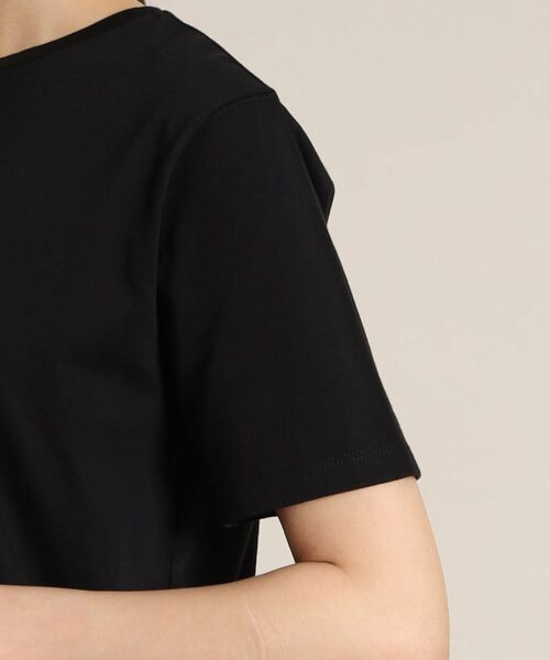 Dessin / デッサン Tシャツ | 【STORYweb 4月掲載・レイヤード・一枚着・洗える】シャツテールTシャツ<XS~L> | 詳細5