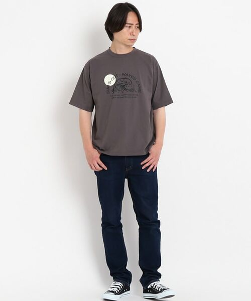 Dessin / デッサン Tシャツ | 【ファミリーリンク】WAVEプリントTシャツ | 詳細8