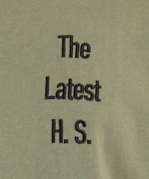 Dessin / デッサン Tシャツ | 【STORYweb 4月掲載】ロゴ刺繍Tシャツ | 詳細9