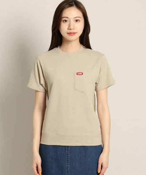 Dessin / デッサン Tシャツ | CHUMS(チャムス) ミニワッペン付きTシャツ | 詳細1