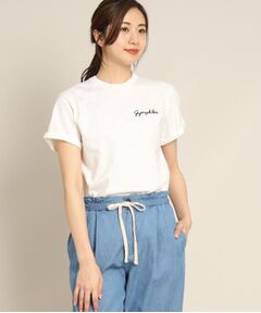 Gymphlex(ジムフレックス) ロゴ刺繍Tシャツ