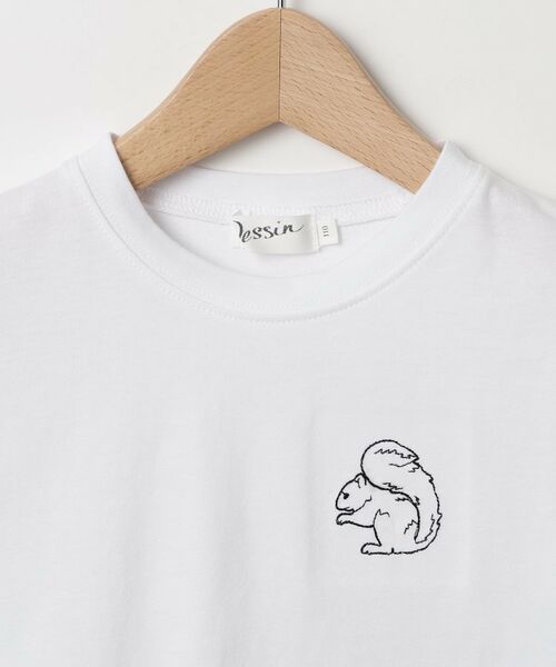 Dessin / デッサン Tシャツ | 【ファミリーリンク】アニマル刺繍Tシャツ〈100－140〉 | 詳細3