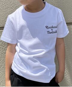 【ファミリーリンク】バックロゴプリントTシャツ〈100-140〉