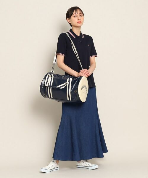 Dessin / デッサン ボストンバッグ | FRED PERRY (フレッドペリー)Classic Barrel Bag | 詳細17