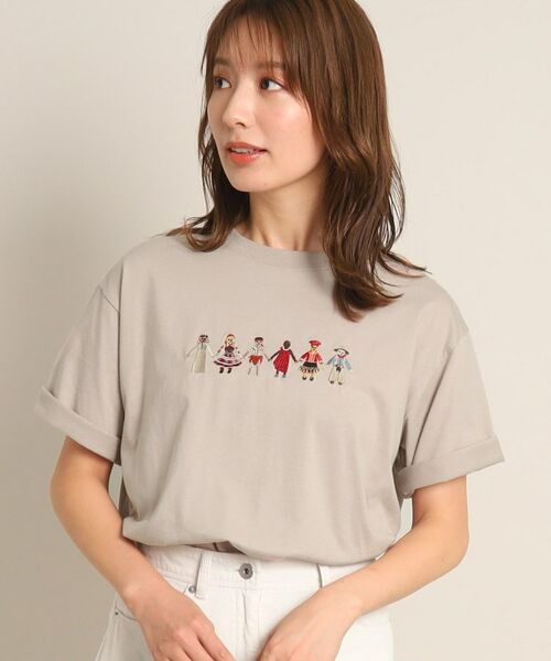 Dessin / デッサン Tシャツ | 【ユニセックス・キッズリンクコーデ】刺繍Tシャツ | 詳細11