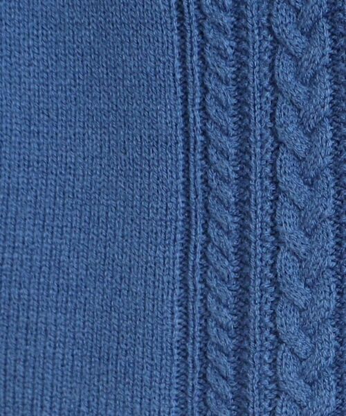 Dessin / デッサン ニット・セーター | 【洗える】ケーブル編みハイネックロングリブニット（XS～L） | 詳細23