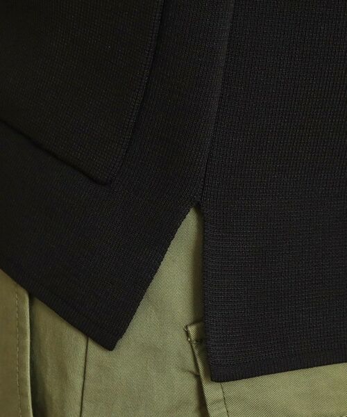 Dessin / デッサン テーラードジャケット | 【洗える・軽羽織り】ショート丈ニットジャケット | 詳細11