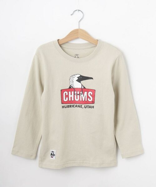 Dessin / デッサン カットソー | CHUMS(チャムス) キッズオールドブービーフェイスブラッシュドロングスリーブTシャツ | 詳細1