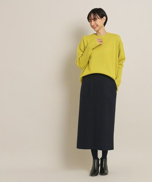 Dessin / デッサン ロング・マキシ丈スカート | アウトポケット付きタイトスカート（XS～L） | 詳細5