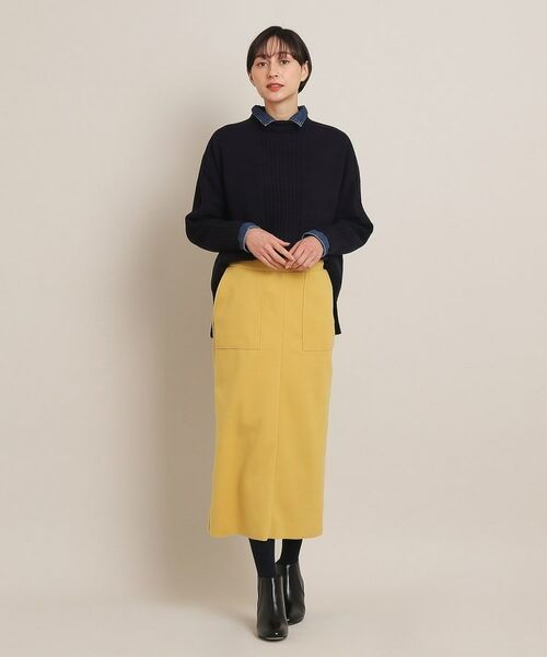 Dessin / デッサン ロング・マキシ丈スカート | アウトポケット付きタイトスカート（XS～L） | 詳細8