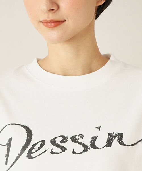 Dessin / デッサン カットソー | 【洗える】デッサンロゴ ロングスリーブTシャツ | 詳細16