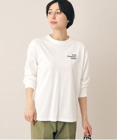 【ユニセックス】バックプリントロングスリーブTシャツ