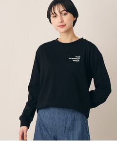 【ユニセックス】バックプリントロングスリーブTシャツ