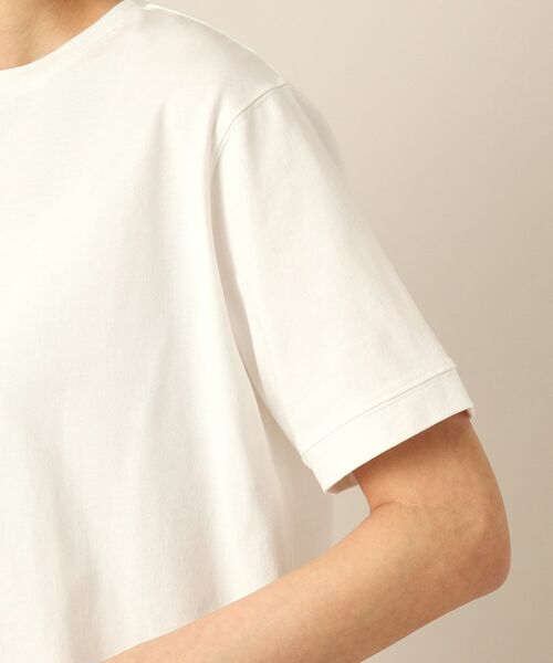 Dessin / デッサン Tシャツ | 【レイヤード・一枚着】シャツテールTシャツ（XS～L） | 詳細21