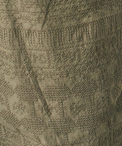Dessin / デッサン ショート・ハーフ・半端丈パンツ | 【洗える】インド刺繍ハーフパンツ | 詳細4