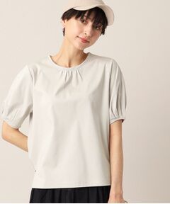 Dessin / デッサン カットソー | 【洗える】シフォンネックカットソー