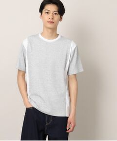 サイドパネル切替Tシャツ