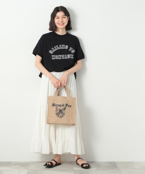 Dessin / デッサン Tシャツ | 【リンクコーデ】ロゴチュニックTシャツ | 詳細3