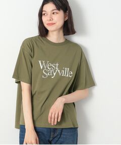 箔ロゴプリント半袖Tシャツ（XS～L）