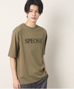 箔ロゴプリントTシャツ