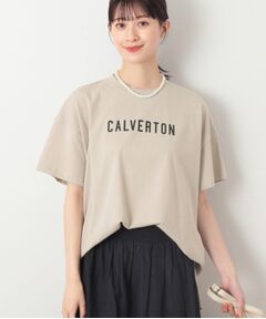 【洗える】箔プリントチュニックTシャツ（XS～L）