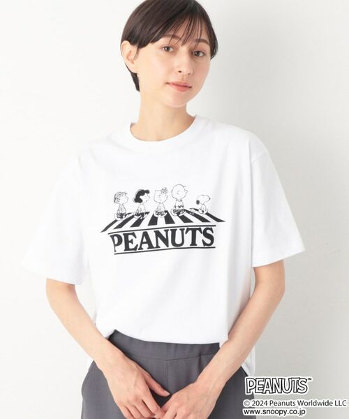 Dessin / デッサン Tシャツ | 【ユニセックス】Dessin×PEANUTS Tシャツ | 詳細1