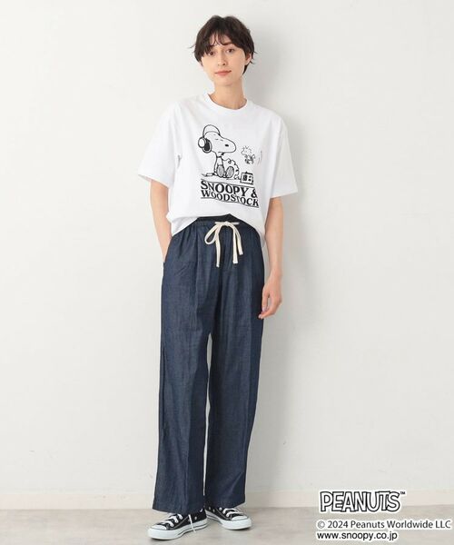 Dessin / デッサン Tシャツ | 【ユニセックス】Dessin×PEANUTS Tシャツ | 詳細3