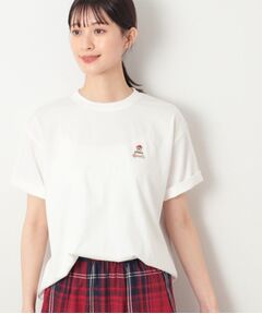 【ユニセックス・洗える】ベアワンポイントTシャツ