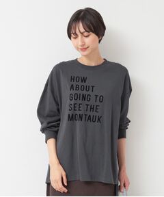 【洗える】ロゴロングスリーブTシャツ