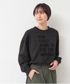 ロゴロングスリーブTシャツ