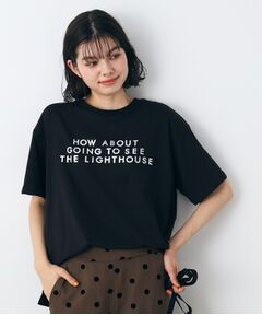 レタード箔プリントTシャツ（XS～L）