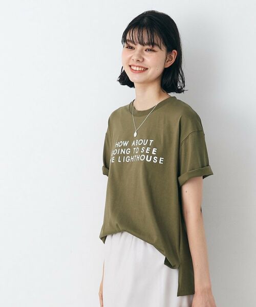 Dessin / デッサン Tシャツ | レタード箔プリントTシャツ（XS～L） | 詳細10