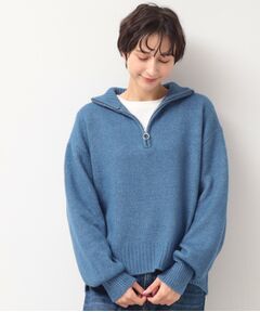 Dessin / デッサン ニット・セーター | 【洗える】ハーフジップニット