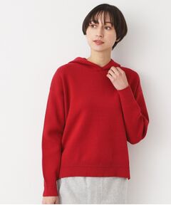 【洗える・4サイズ展開】ショート丈フーデットパーカ（XS～L）