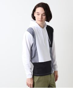 Dessin / デッサン パーカー | 【洗える】切替デザインパーカ