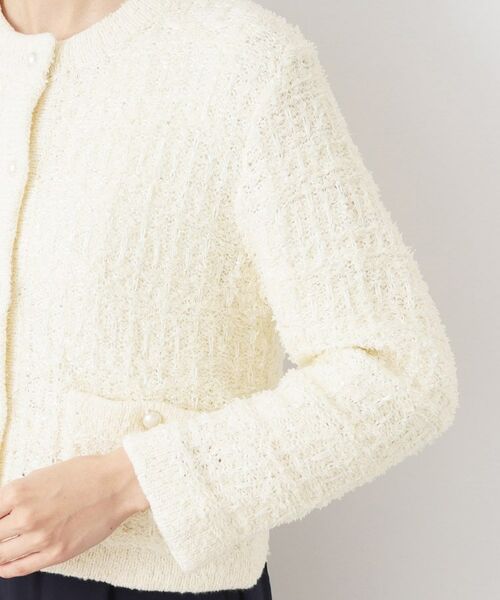 Dessin / デッサン カーディガン・ボレロ | 【洗える】ニットツィードカーディガン | 詳細16