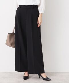 Dessin / デッサン パンツ | 【入卒/セレモニー/セットアップ可能/洗える】ワンタックワイドパンツ
