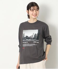 Dessin / デッサン カットソー | 【ユニセックス・洗える】フォトプリントロングスリーブTシャツ