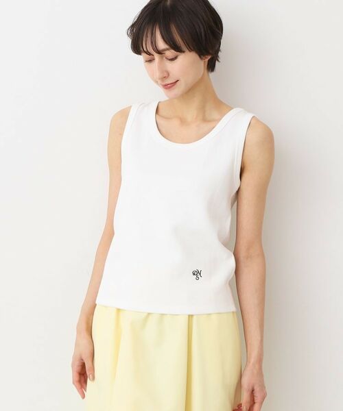 Dessin / デッサン キャミソール・チューブトップ | 【洗える】リブタンクトップ（S～L） | 詳細1