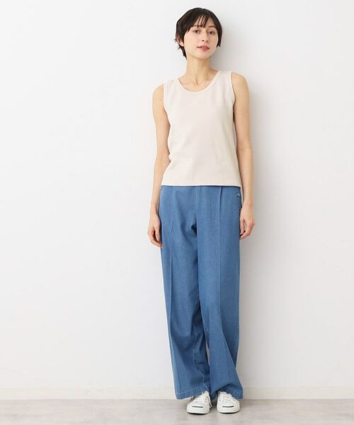 Dessin / デッサン キャミソール・チューブトップ | 【洗える】リブタンクトップ（S～L） | 詳細11