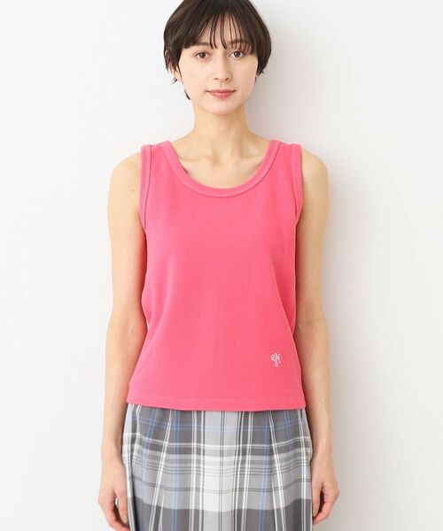 Dessin / デッサン キャミソール・チューブトップ | 【洗える】リブタンクトップ（S～L） | 詳細17