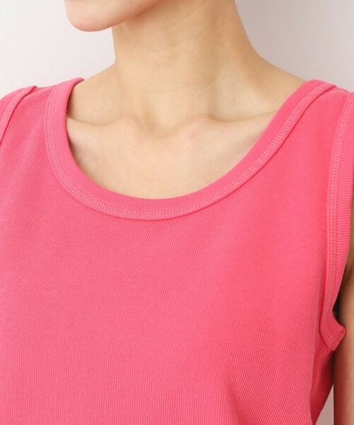Dessin / デッサン キャミソール・チューブトップ | 【洗える】リブタンクトップ（S～L） | 詳細20