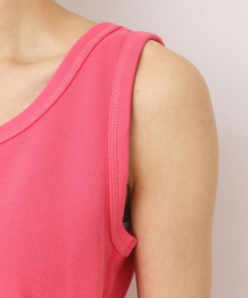 Dessin / デッサン キャミソール・チューブトップ | 【洗える】リブタンクトップ（S～L） | 詳細21